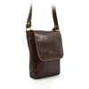 Beautiful classic leather women's messenger bag