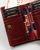 Leather's wallet RFID PETERSON PTN 2550-BO