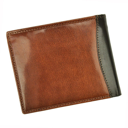 Men's genuine leather wallet EL FORREST 556/A-63 RFID