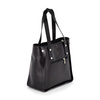 Large shoulder bag women's leather shopperbag