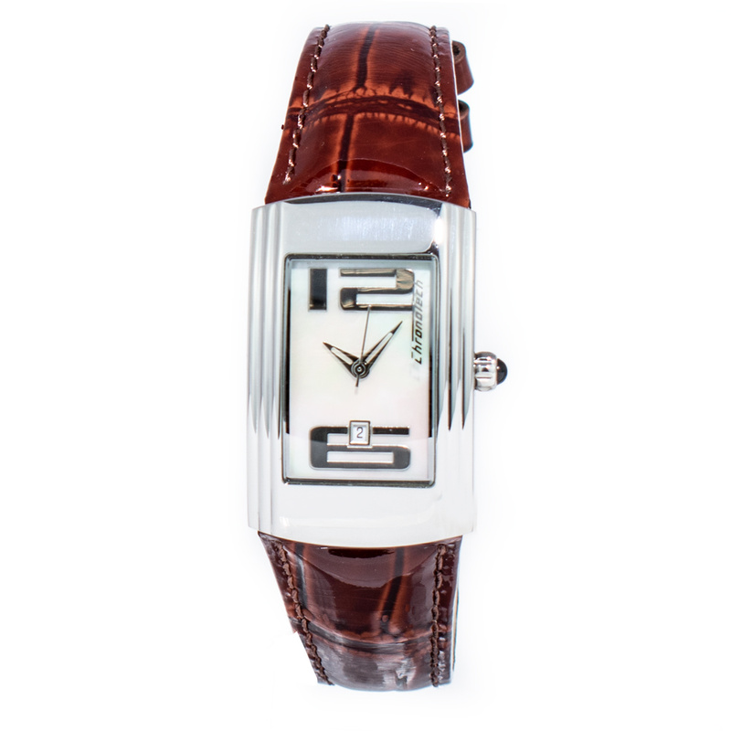 Elegant Ladies Watch with Zircons CHRONOTECH