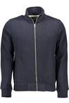 SUPERDRY MEN'S BLUE SWEATSHIRT WITH ZIP