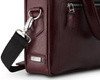 Laptop bag Solier SL23 brown-maroon