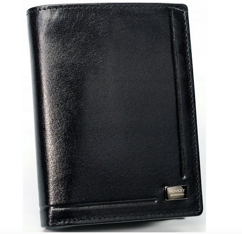 Leather wallet RFID ROVICKY PC-104-BAR