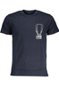 CAVALLI CLASS MEN&#39;S SHORT SLEEVED T-SHIRT BLUE