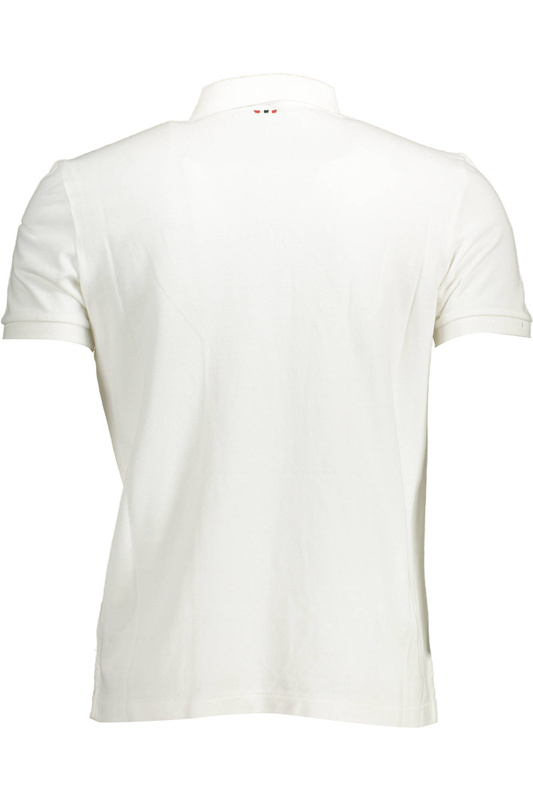 NAPAPIJRI POLO SHORT SLEEVE MAN WHITE