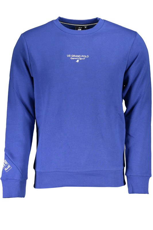 US GRAND POLO HERREN-SWEATSHIRT MIT BLAUEM REIßVERSCHLUSS