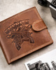 Men's genuine leather wallet Wild ANIMALS N992L-CHM-SHE