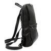 Urban women's leather backpack with pockets Luka