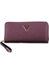 GUESS JEANS WOMEN&#39;S WALLET PURPLE