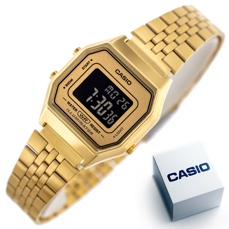 CASIO VINTAGE WOMEN'S WATCH LA680WGA-9B + BOX