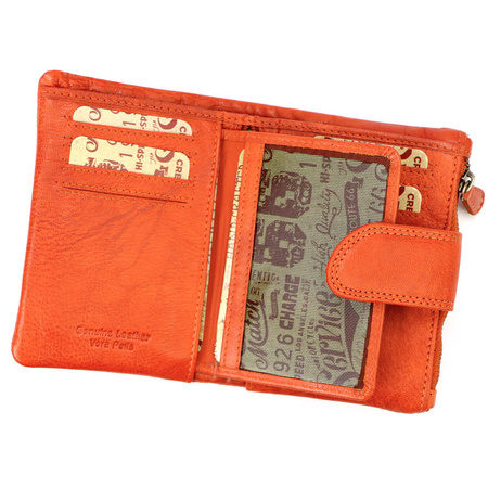 Women's genuine leather wallet Route 66 CBL2224-GWS