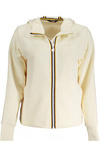 K-WAY BEIGE WOMEN&#39;S ZIP SWEATSHIRT