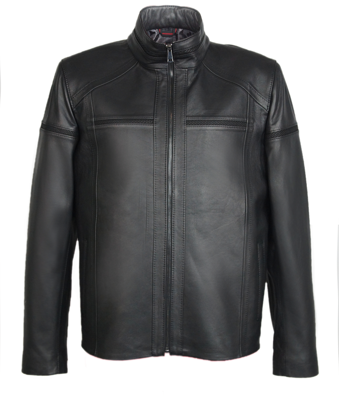 Modische Herren-Lederjacke Arnold