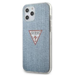 Guess GUHCP12LPCUJULLB iPhone 12 Pro Max 6,7"  niebieski/light blue hardcase Jeans Collection