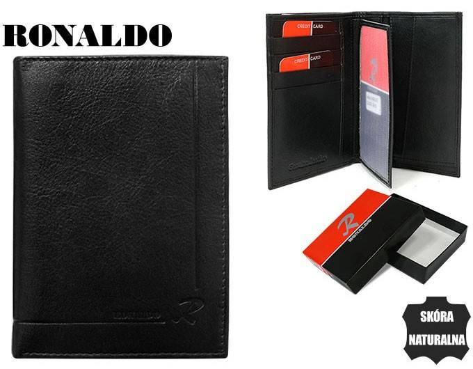 Leather wallet RFID RONALDO MR07-VTV-RFID