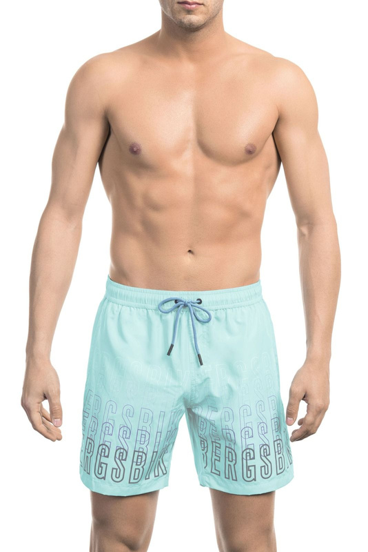 Stroje kąpielowe marki Bikkembergs Beachwear model BKK1MBM02 kolor Niebieski. Odzież Męskie. Sezon: