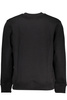 CALVIN KLEIN MEN&#39;S BLACK ZIPLESS SWEATSHIRT