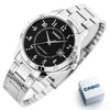 CASIO MEN'S WATCH MTP-V004D-1B (zd047d) + BOX