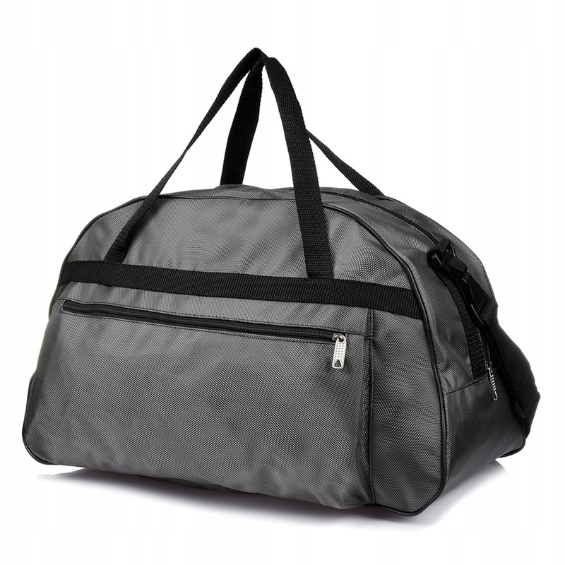 Grey shiny Beltimore travel bag for gym trip P91