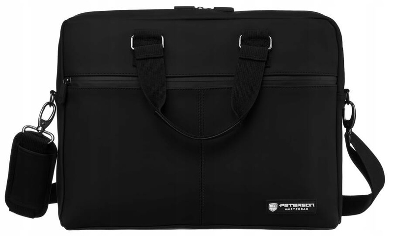 Synthetic laptop bag PETERSON PTN EB554