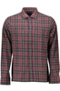 GANT MEN&#39;S LONG SLEEVE SHIRT BROWN