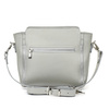 Grey Belitimore leather bag rigid 1 compartment strap N15