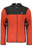 NORWAY 1963 RED MEN&#39;S ZIP-UP SWEATSHIRT