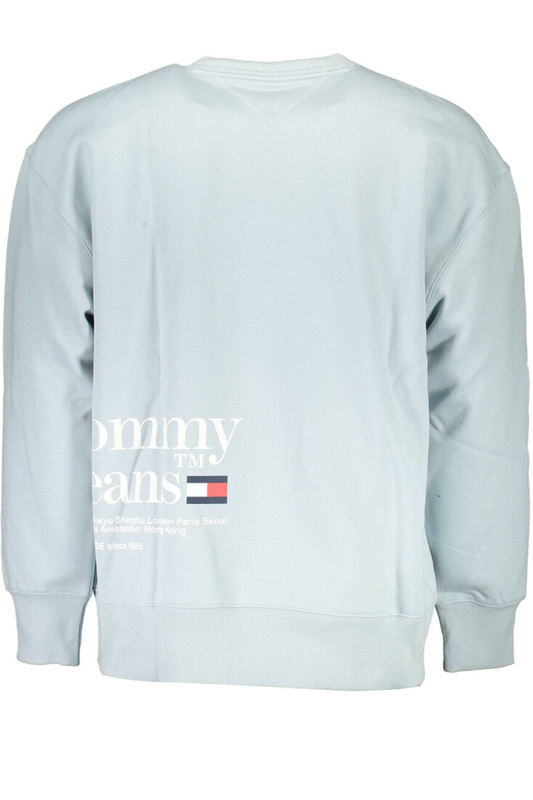 TOMMY HILFIGER SWEATSHIRT OHNE REISSVERSCHLUSS HERREN HELLBLAU