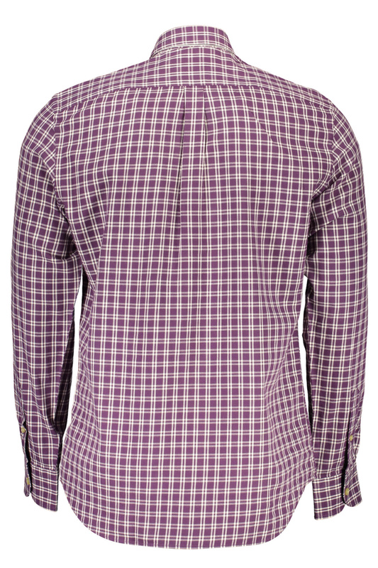 HARMONT &amp; BLAINE MEN&#39;S LONG SLEEVE SHIRT PURPLE