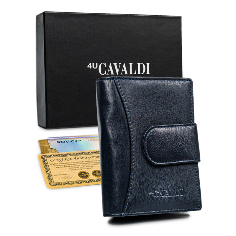 Stylish Women's Leather Wallet with RFID by Cavaldi