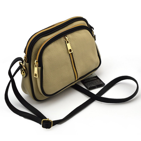 Women's fashionable leather crossbody bag