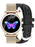 SMARTWATCH G. Rossi G.RSWBF2-4D1-2 gold/black + dodatkowy PASEK (sg002d)