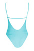 KARL LAGERFELD BEACHWEAR ONE-PIECE WOMEN&#39;S LIGHT BLUE SWIMSUIT