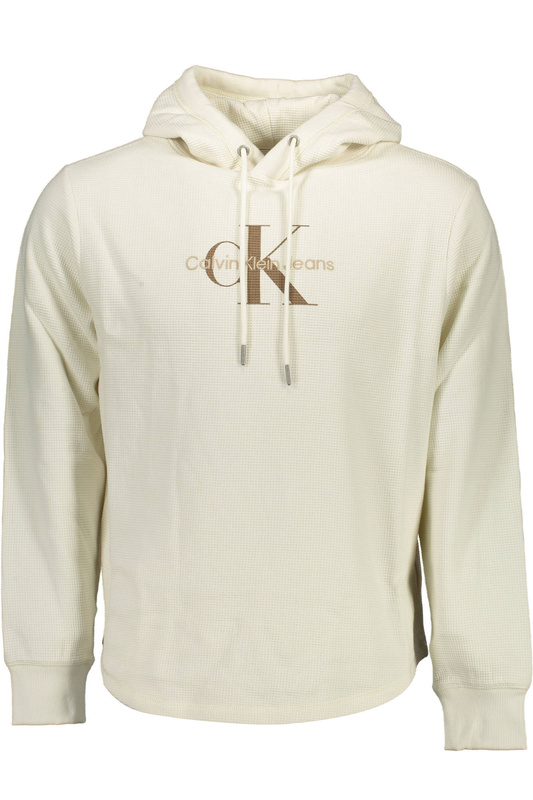 CALVIN KLEIN WEISS HERREN SWEATSHIRT OHNE REISSVERSCHLUSS