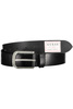 GUESS JEANS MEN'S LEATHER BELT BLACK