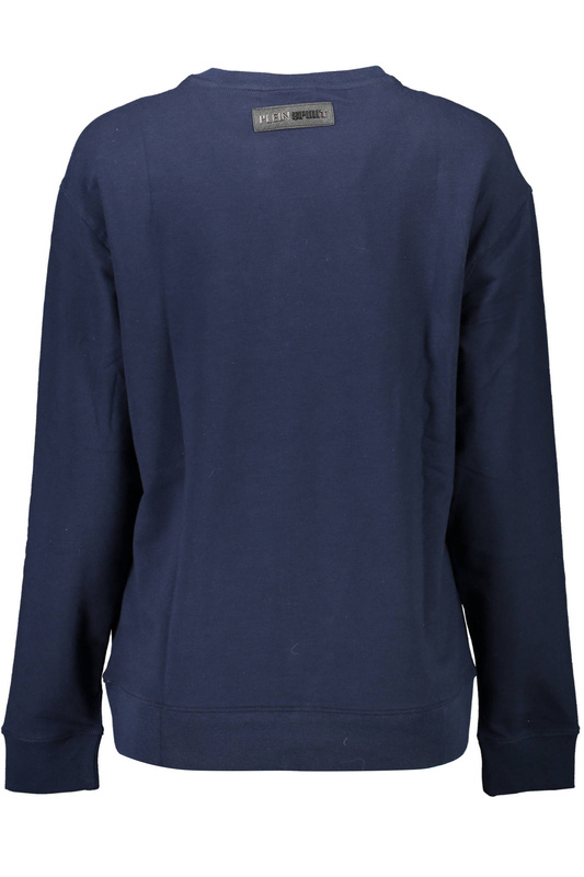 PLEIN SPORT SWEATSHIRT WITHOUT ZIP WOMAN BLUE