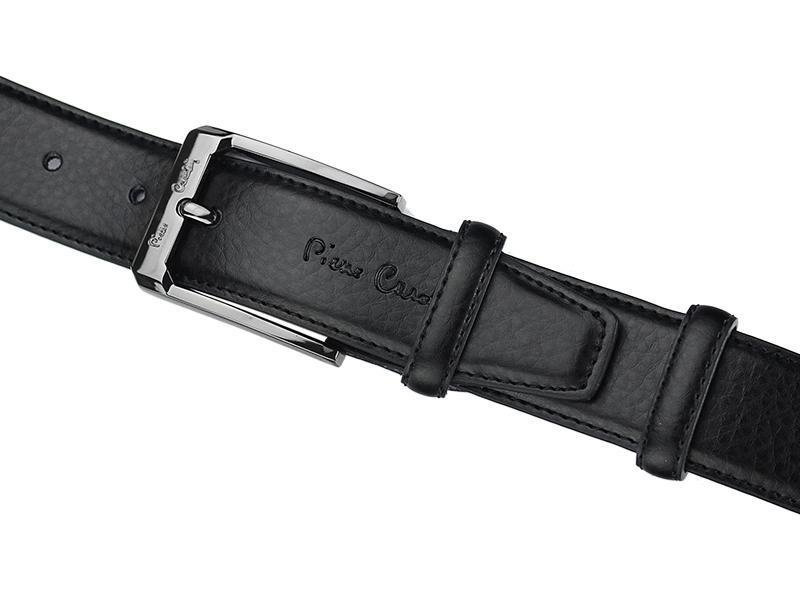 Viriešu dabigas adas josta Pierre Cardin 5011 ROB01 BLACK