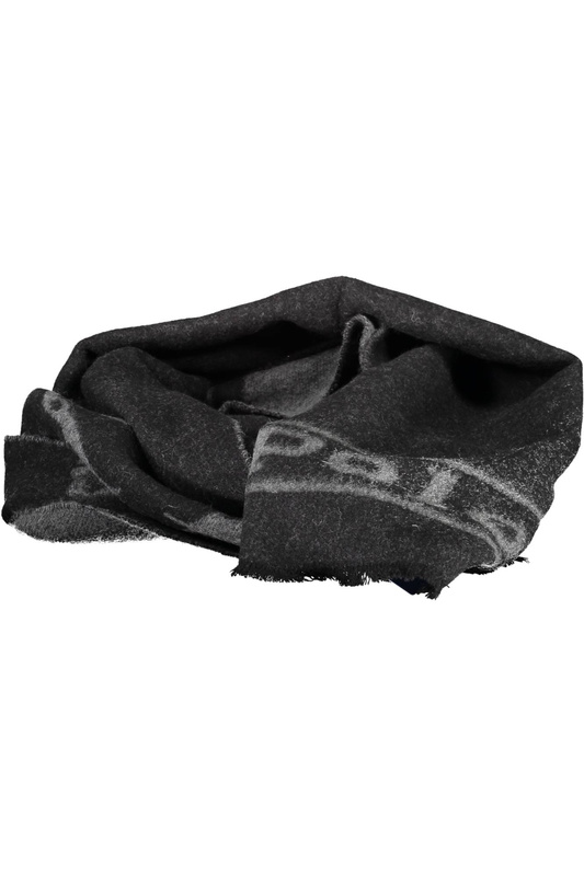 RALPH LAUREN MEN&#39;S BLACK SCARF