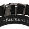 BELTIMORE men's leather belt buckle automatic black A21 : Colors - black, Strap size - r.115-130 cm