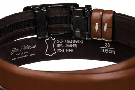 Leather belt PETERSON PTN A001