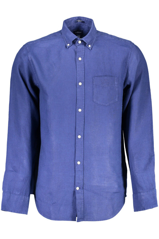 GANT MEN'S BLUE LONG SLEEVE SHIRT