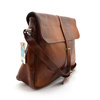 Women's leather messenger bag classic crossbody