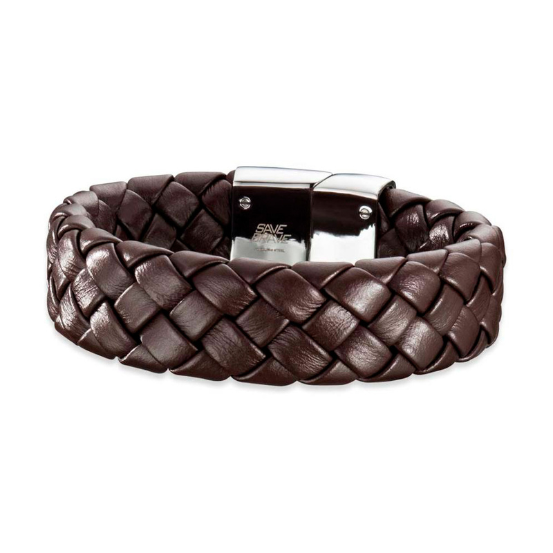 BRACELET SAVE BRAVE MAN SBBKILOBR21 (21CM )