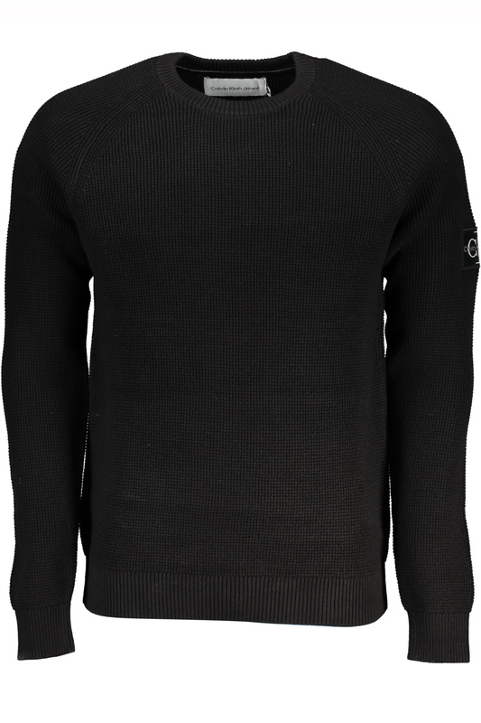 CALVIN KLEIN MEN&#39;S BLACK SWEATER