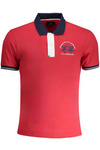 LA MARTINA HERREN-POLOSHIRT MIT KURZÄRMELN, ROT