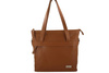 Leather shoulder shopper bag Barberini's