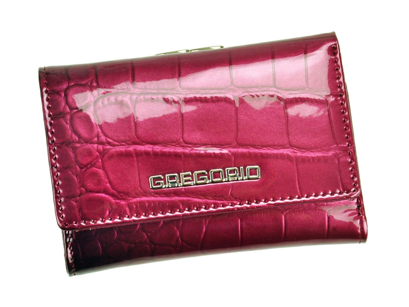 Patent leather small women's wallet Gregorio