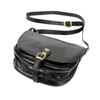 Classic women's leather messenger bag by Florence