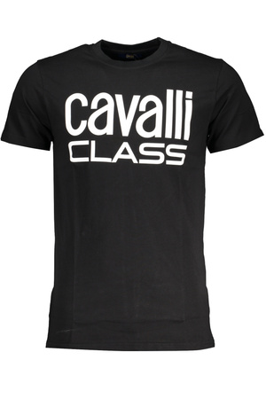 CAVALLI CLASS TRIOC BĂRBAȚI mânecă scurtă NEGRU